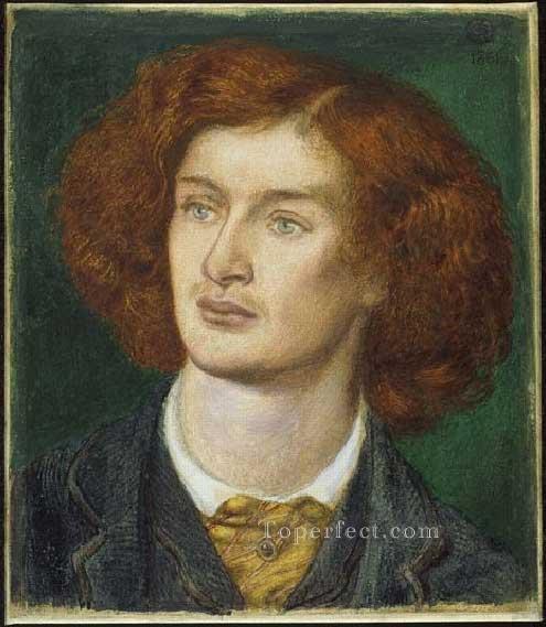 Algernon Charles Swinburne Pre Raphaelite Brotherhood Dante Gabriel Rossetti Oil Paintings